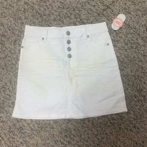 White skirt
